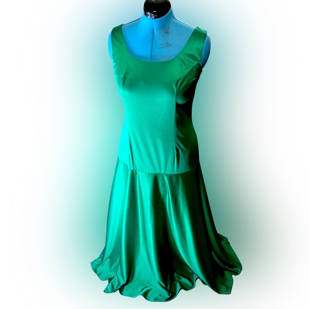 VINTAGE | MIKE BENET FORMALS Drop Waist Formal Dress | 12